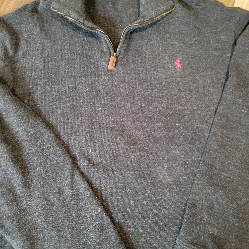 Polo by Ralph Lauren Men's Gray Sweater - Picture 8 of 8